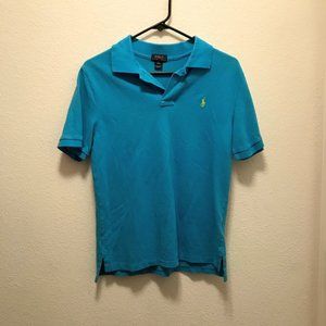 *SOLD* Polo Ralph Lauren Light Blue Polo Shirt Boy Youth Large (14-16) Casual